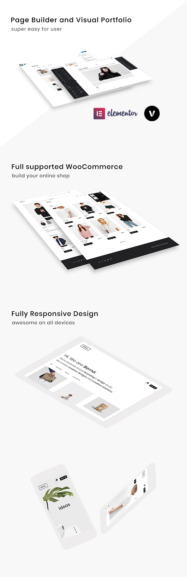 Bernd - Minimal WordPress Portfolio Theme - 3