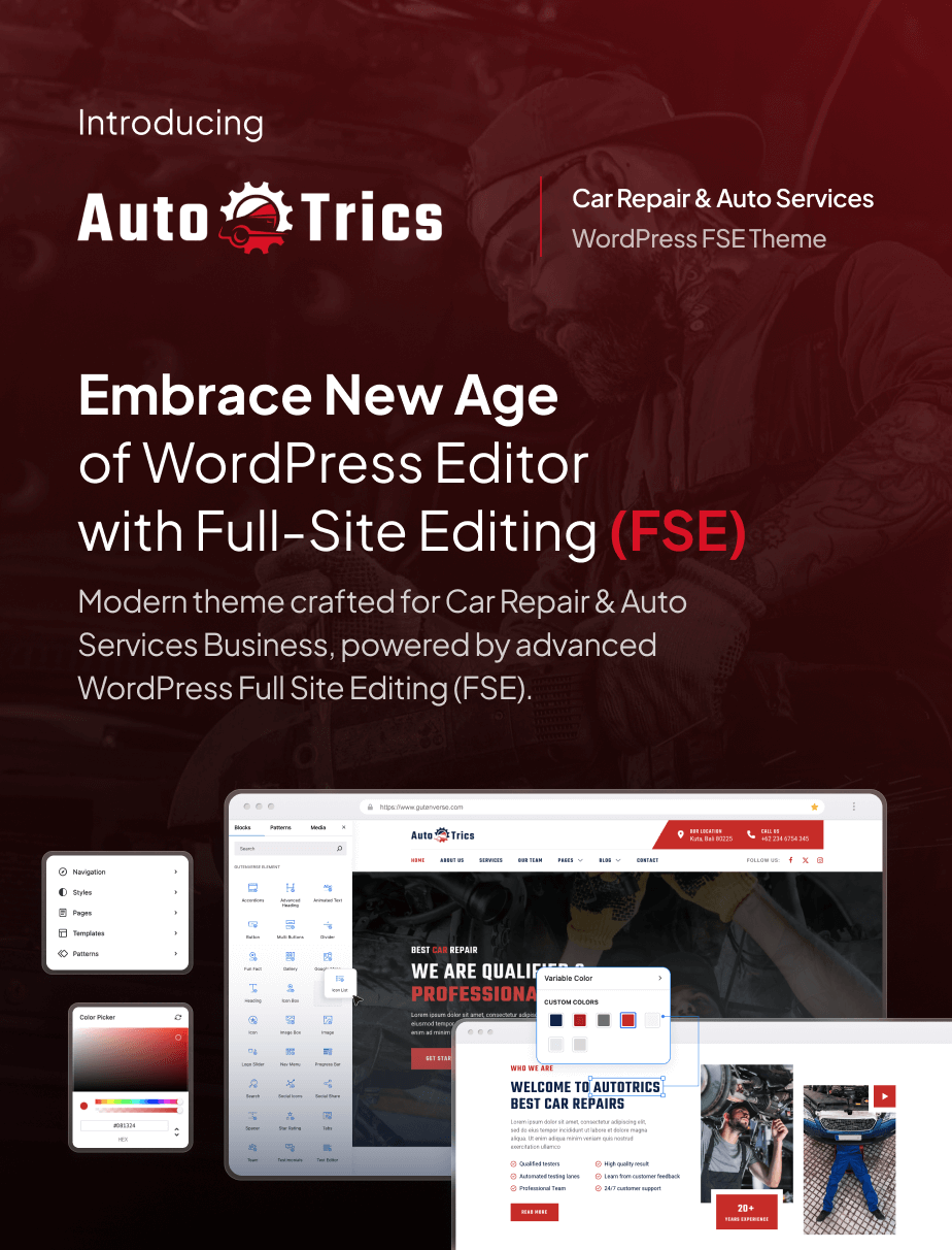 AutoTrics – Car Repair & Auto Service FSE WordPress Theme - 3