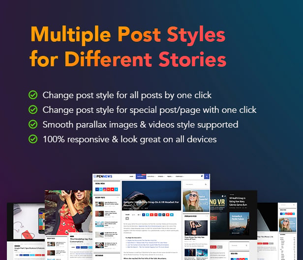 PenNews - News/ Magazine/ Business/ Portfolio/Reviews Landing AMP WordPress Theme - 13