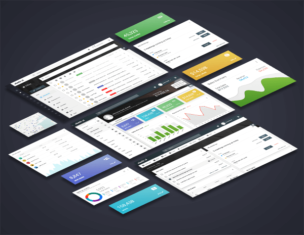 elastic ui - Angular 8 Material Design & Redux Admin Template - 5