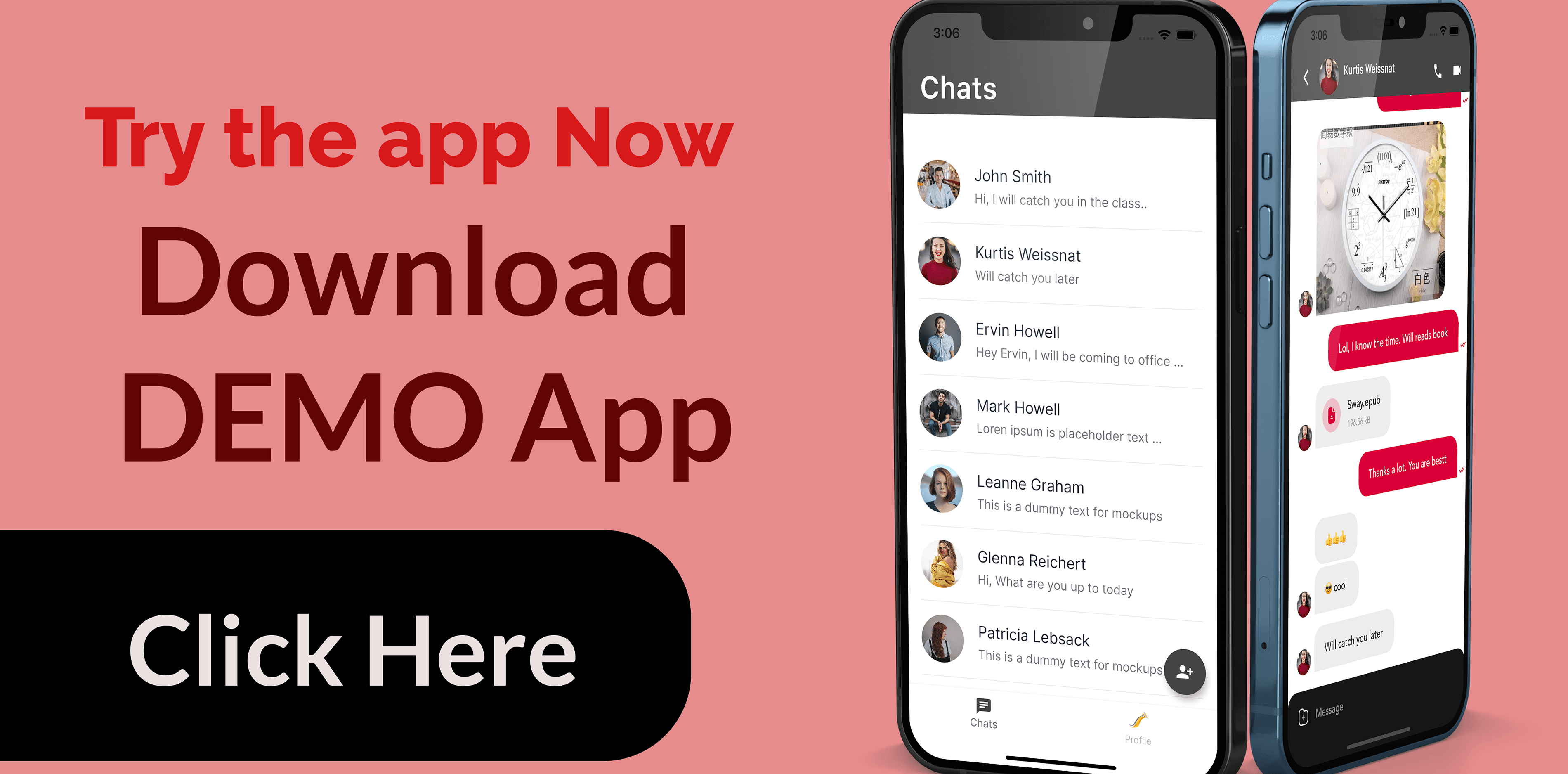 LiveChat - Flutter RealTime Chat App with No Database | Video & Voice Calling | Android & iOS - 3