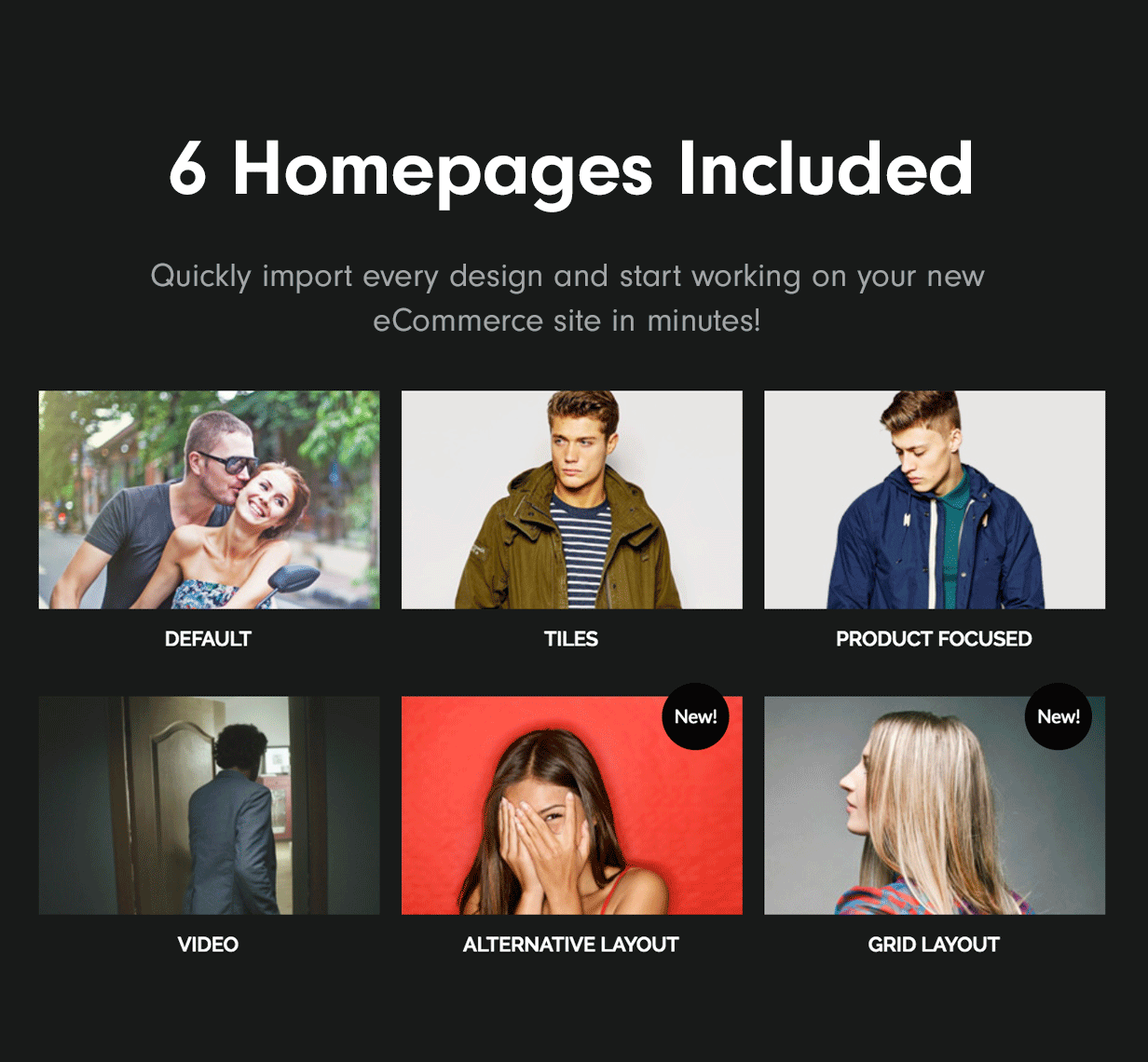 6 Homepages