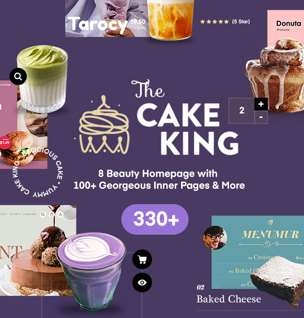 TheCakeKing - Multipurpose Responsive Template - 1