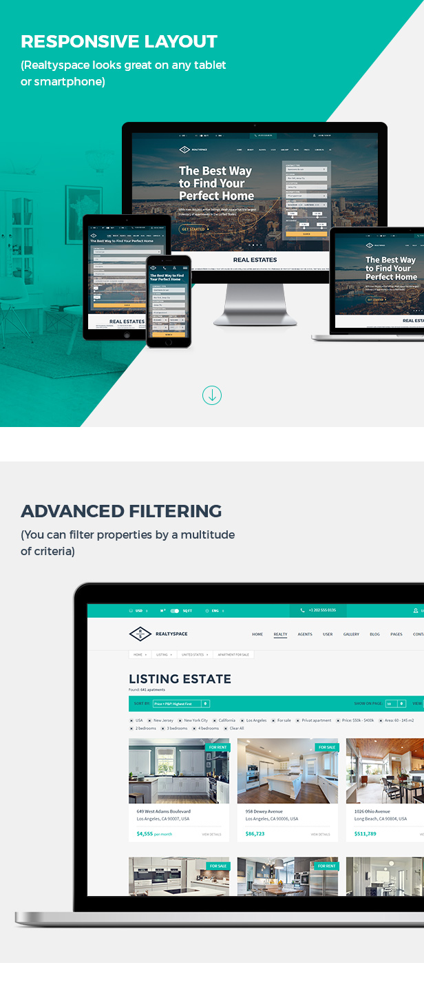 Realtyspace v2.1.2 - Real Estate HTML5 Template ...