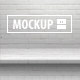 12 One-Piece Shelf Mockups Set