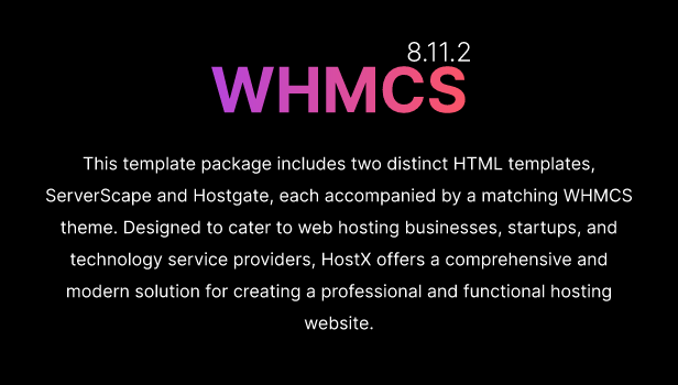 HostX - Premium Hosting Template & WHMCS Template - 5