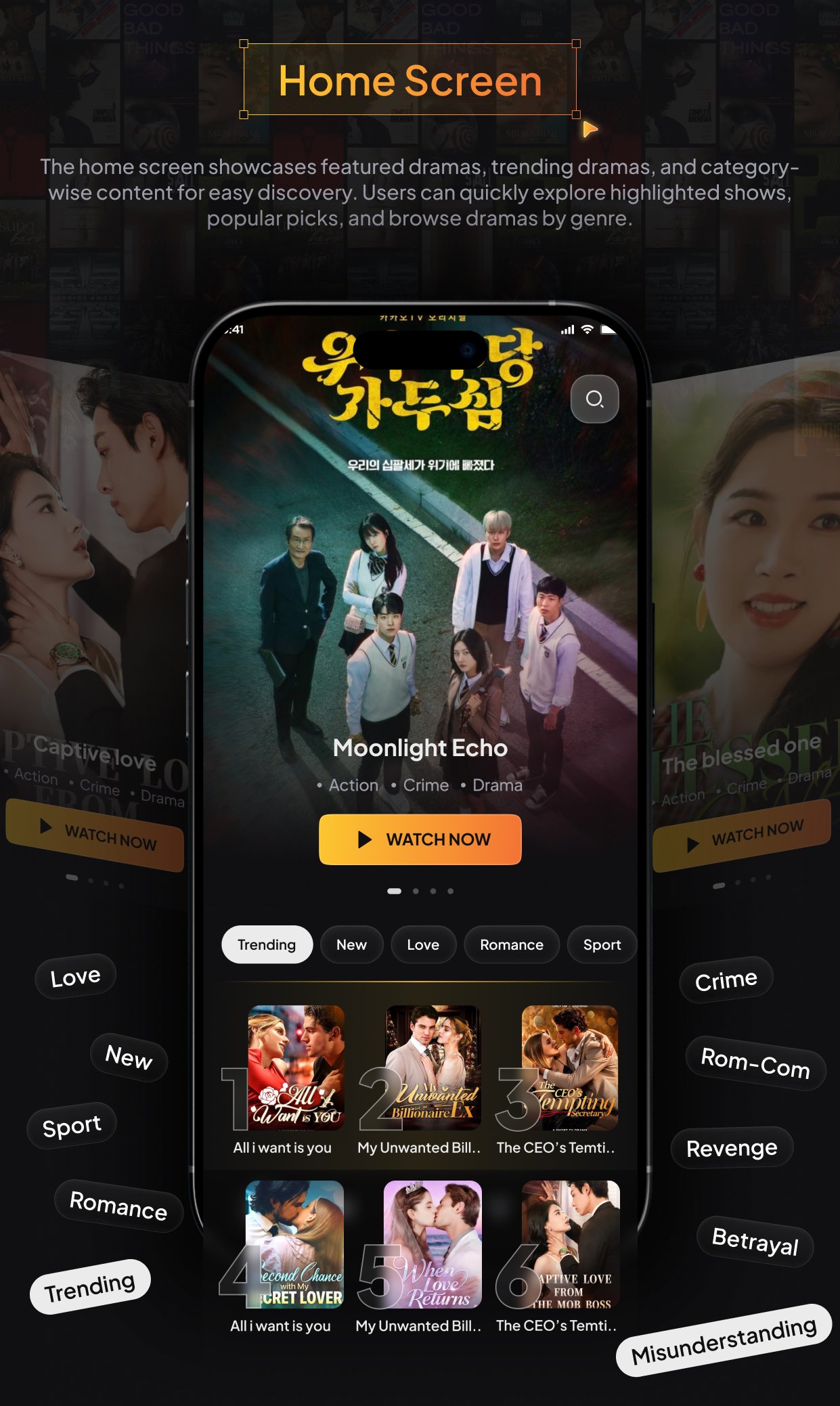 Dramify | Full Short Drama Streaming Flutter App With Laravel Admin Panel - 4