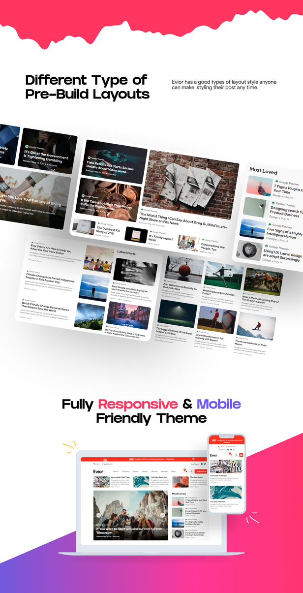 Magazine WordPress Theme