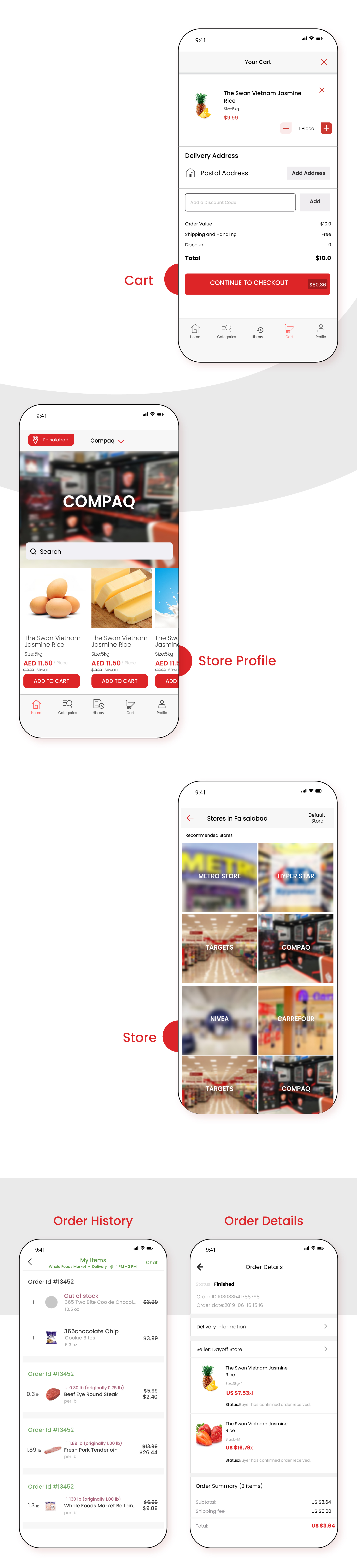 Native Multi Vendor Grocery, Food, Pharmacy, Store Delivery Mobile App with Admin Panel - 3