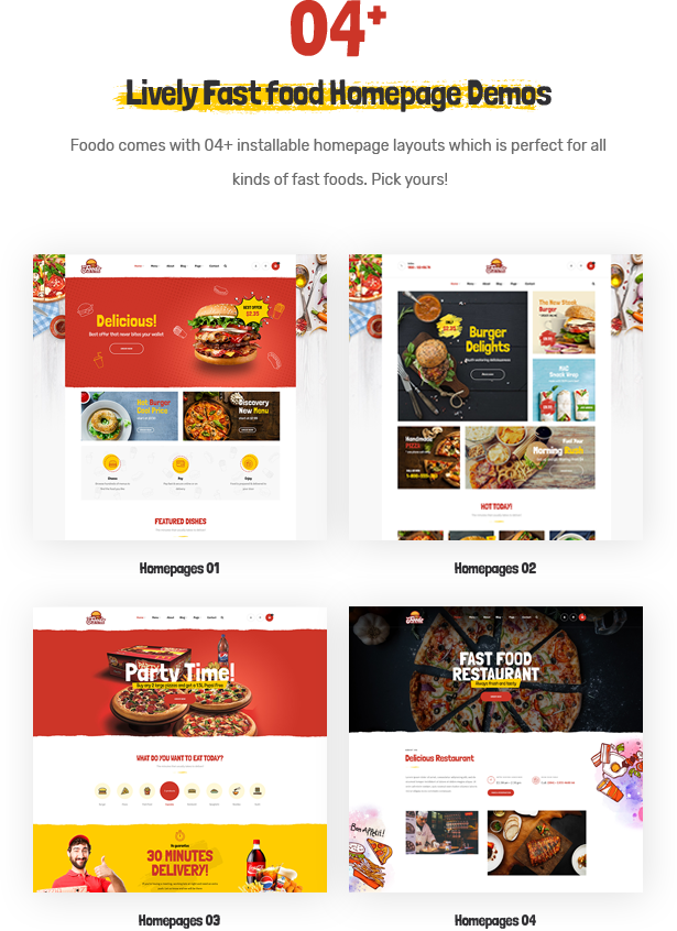 Leo Foodo - Fastfood & Restaurant Prestashop Theme