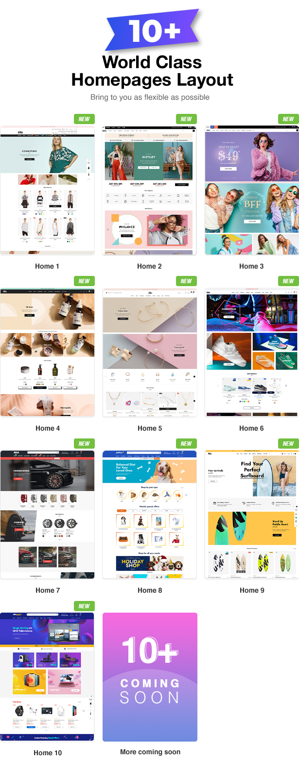ELLA eCommerce HTML Template