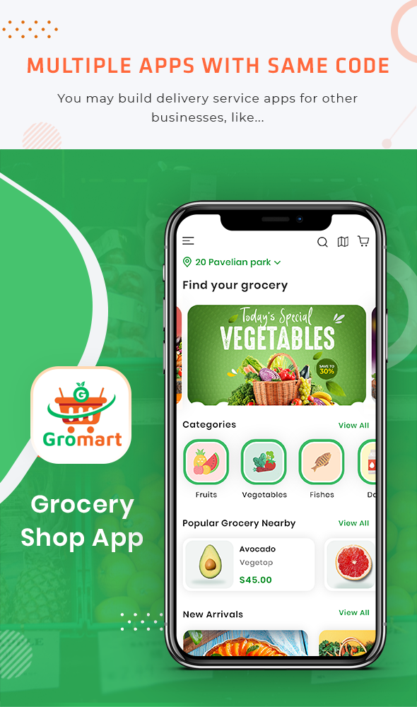 Foodie | UberEats Clone | Food Delivery App | Multiple Restaurant Food Delivery Flutter App - 30