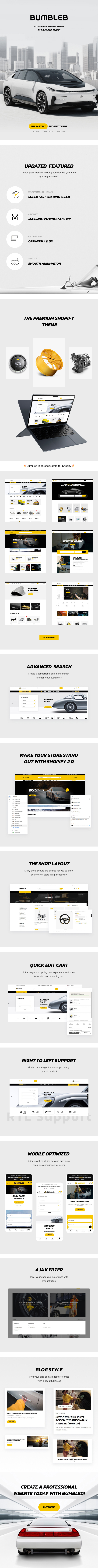 Bumbleb - Auto Parts Shopify Theme OS 3.0 (Theme Block) - 1