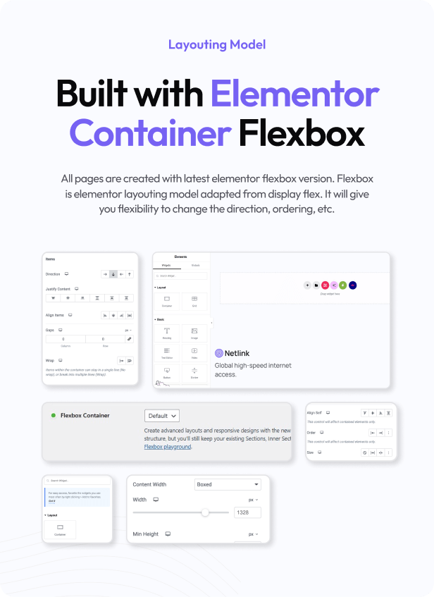 Netlink - Broadband & Internet Provider Elementor Template Kit - 3