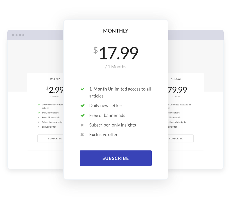 Jeg Paywall & Content Subscriptions System with Paypal for WooCommerce - 4