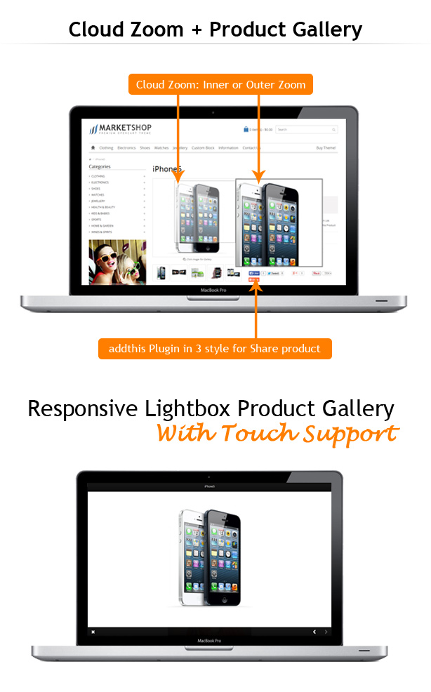 cloud zoom product gallery