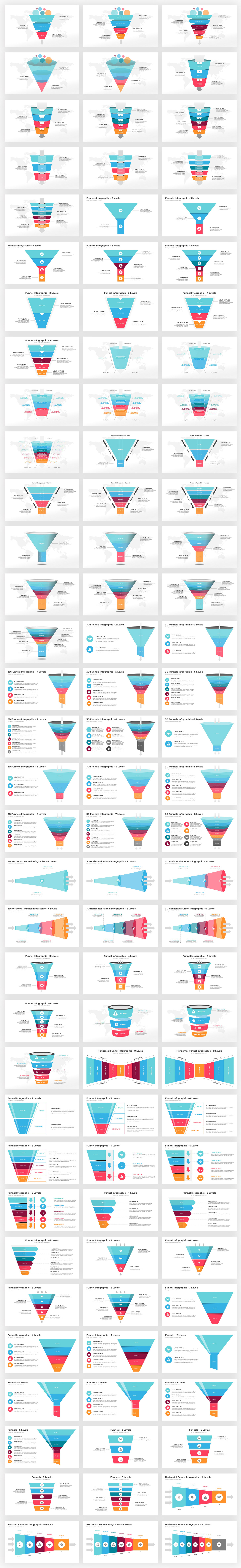 Infographics Complete Bundle PowerPoint Templates - 78