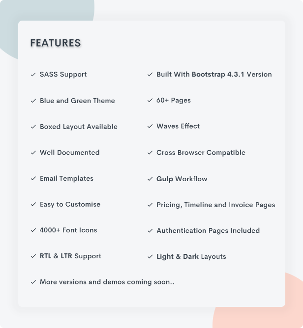 Abstack - Admin & Dashboard Template - 2