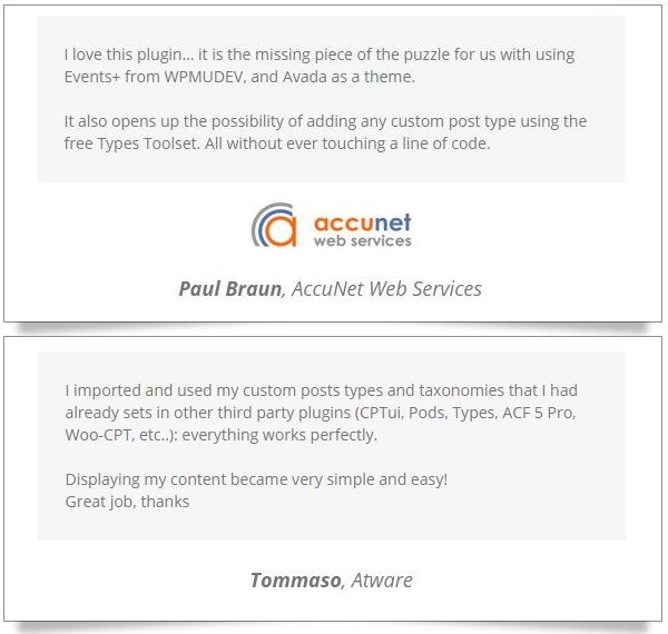 Custom Post Types, Taxonomies and Fields for Avada Builder - 1