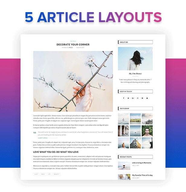 Soledad Wordpress Blog Theme