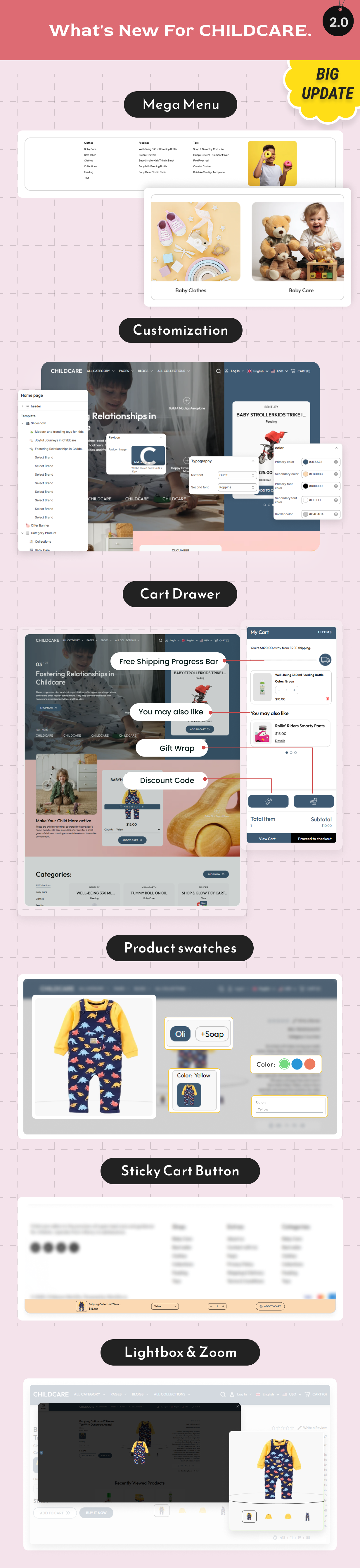 Childcare - Kids Toys Store Responsive Shopify 2.0 Theme - 6