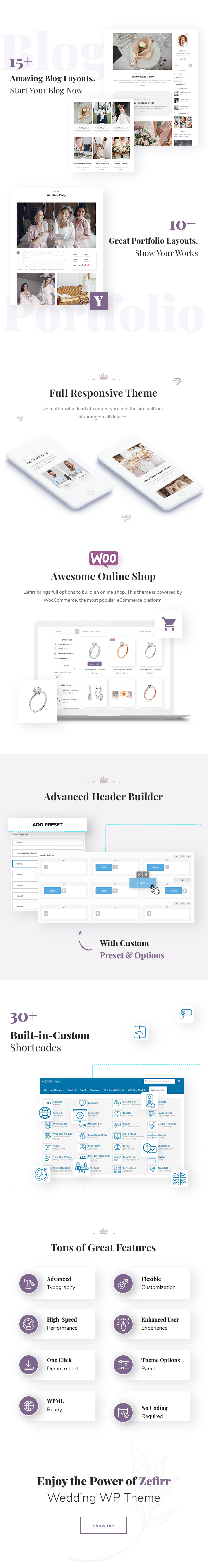 Zefirr - Event & Wedding Agency WP Theme - 2