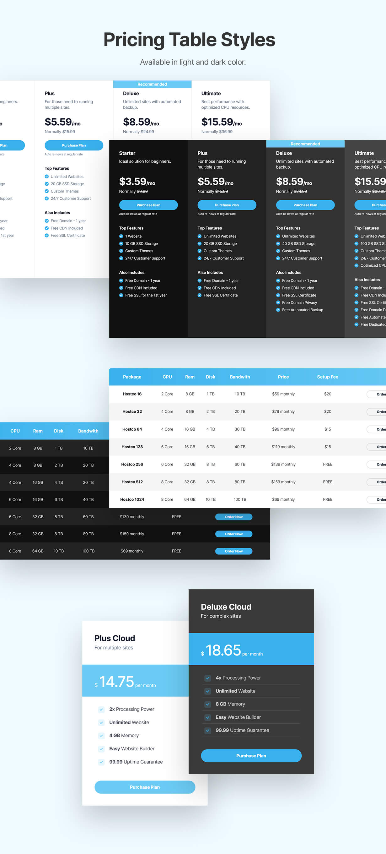 Hostco - Premium Web Hosting Template - 4