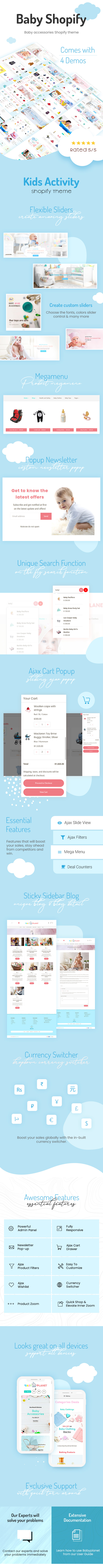 Baby Planet | Babies Store Shopify Theme - 1