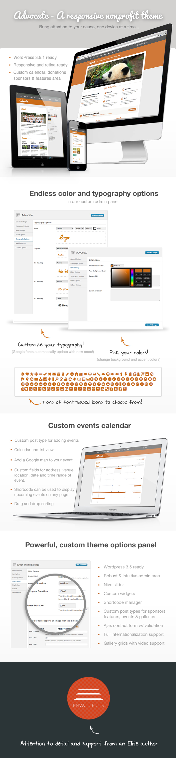 Advocate - A Nonprofit WordPress Theme - 1