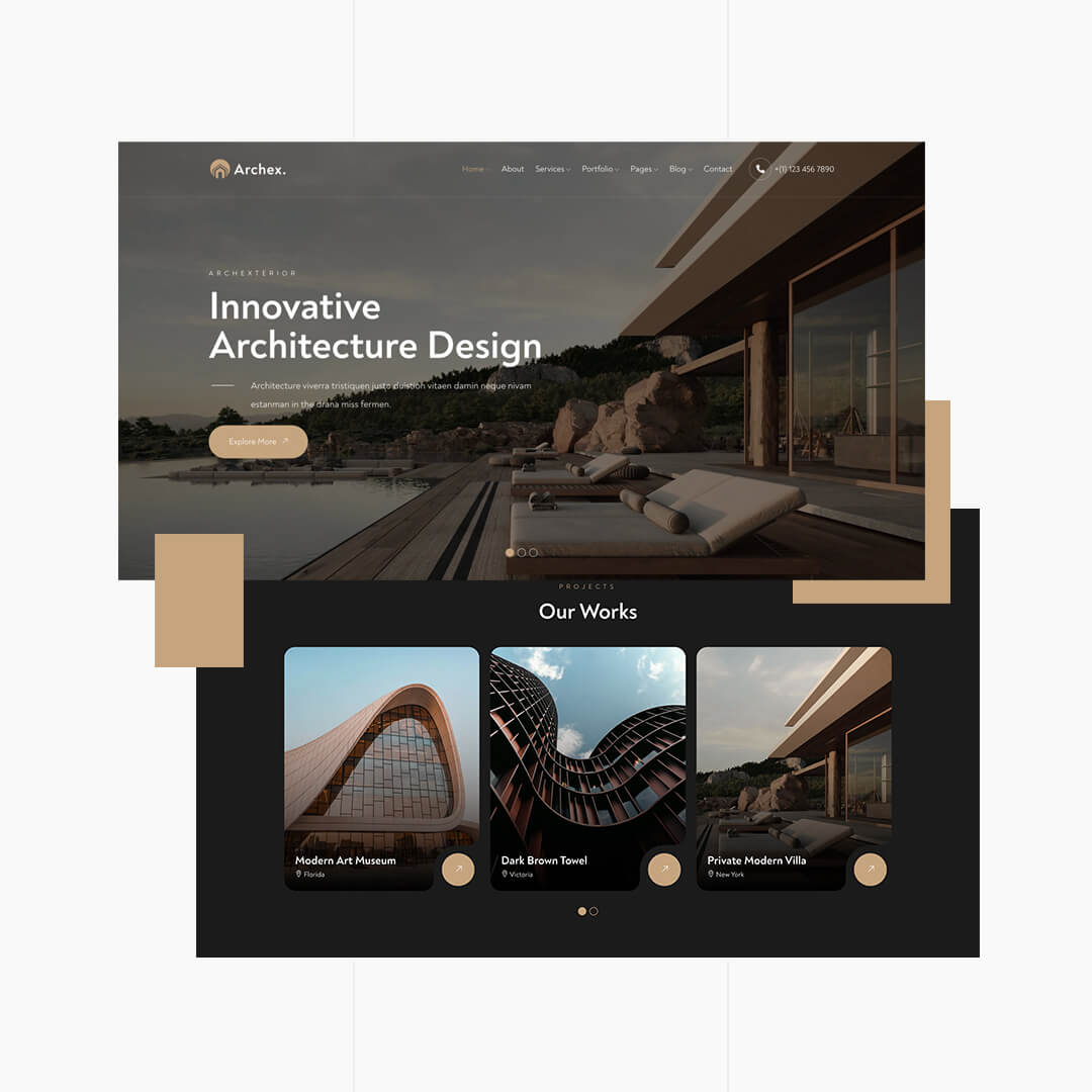 Archex - Architecture & Interior Template