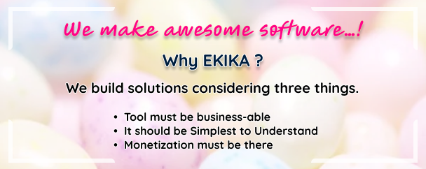 EKIKA About Products Flutter Application Development