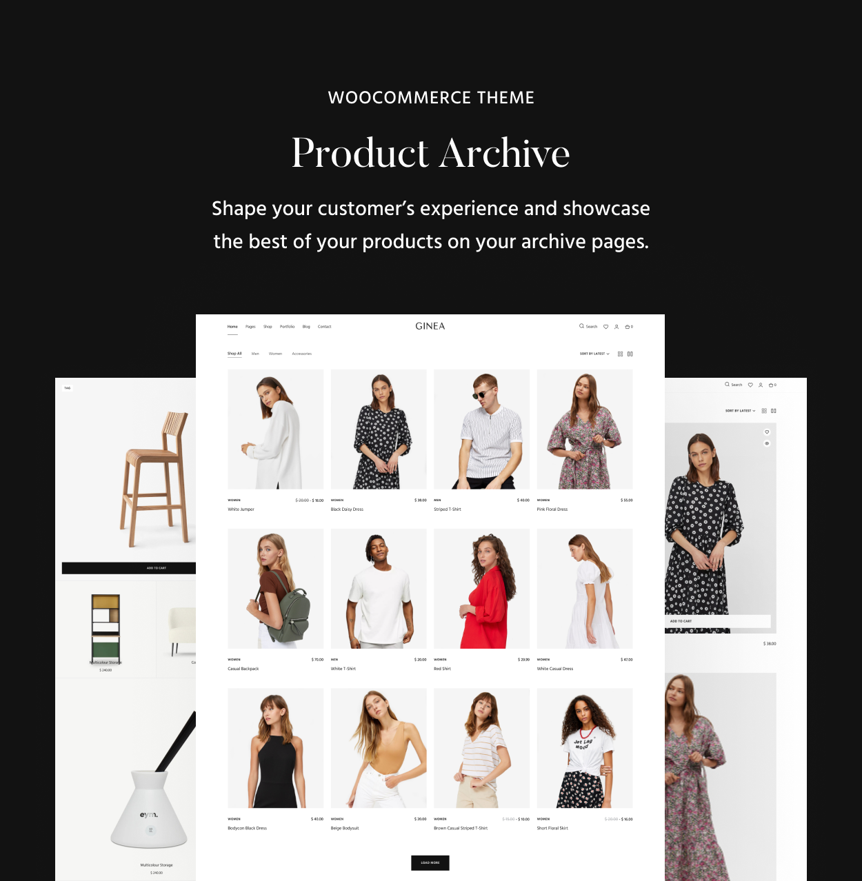Ginea - Modern WooCommerce Theme