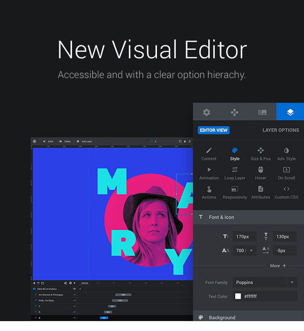 New Visual Editor