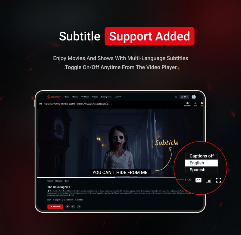 Streamit Laravel - Movie, TV Show, Video Streaming Platform With Laravel with ChatGPT - 15