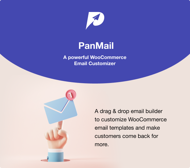 PanMail WooCommerce 电子邮件定制器