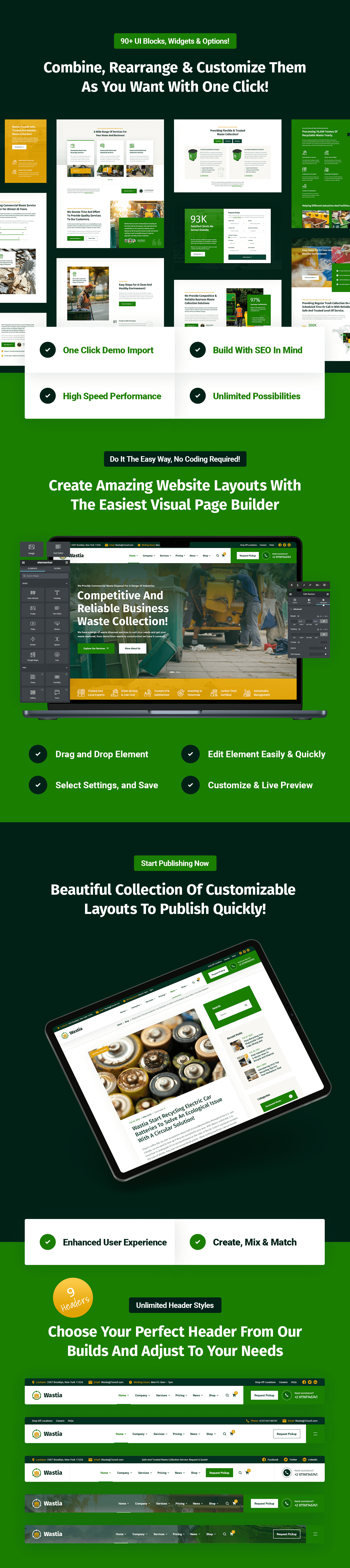 Wastia - Waste Pickup And Disposal Services WordPress Theme - 7