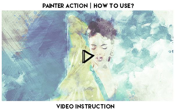 Painter Photoshop Action - 1