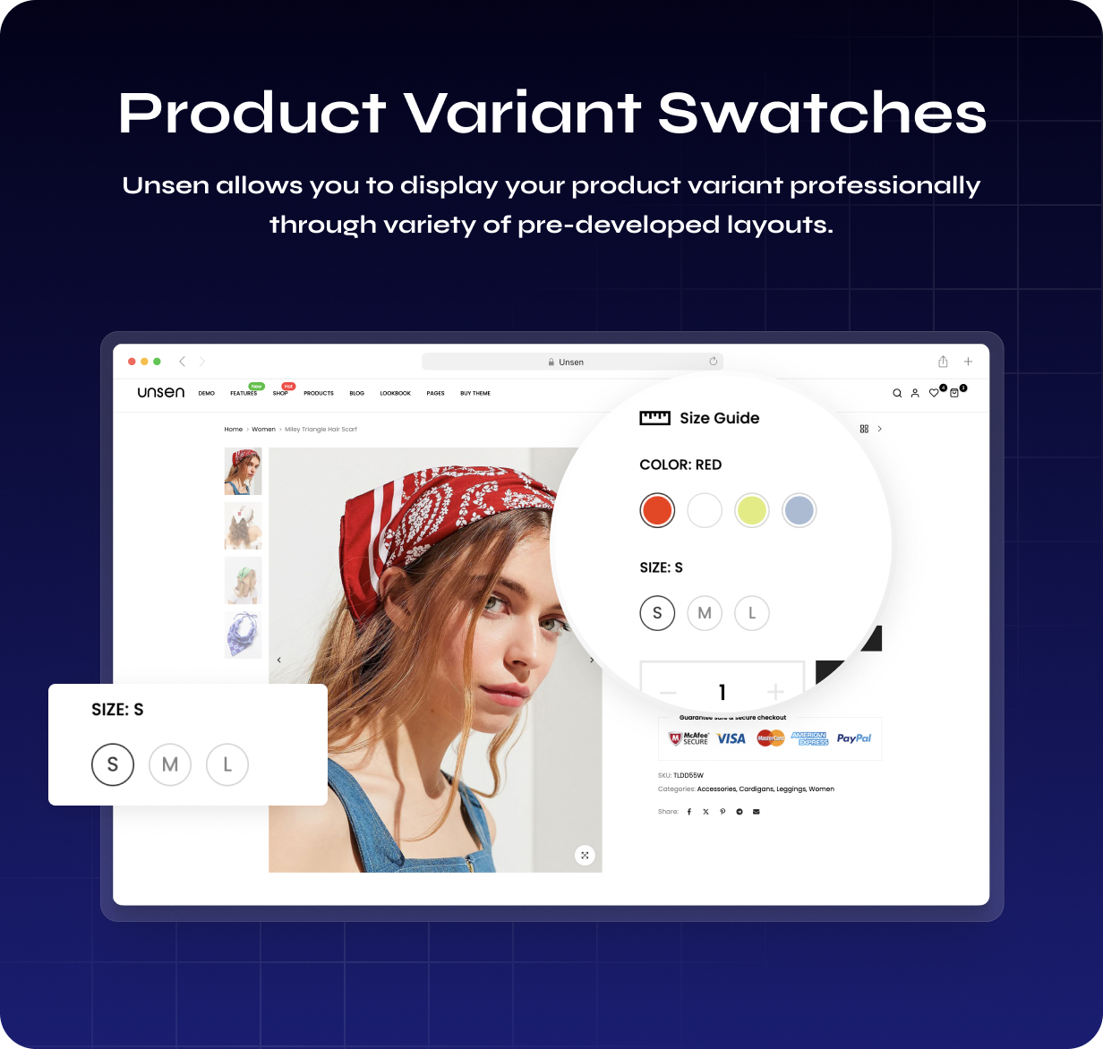 Unsen - Store and Fashion Boutique Multipurpose WP Theme