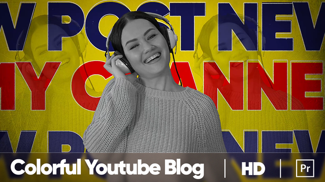 Colorful Youtube Blog