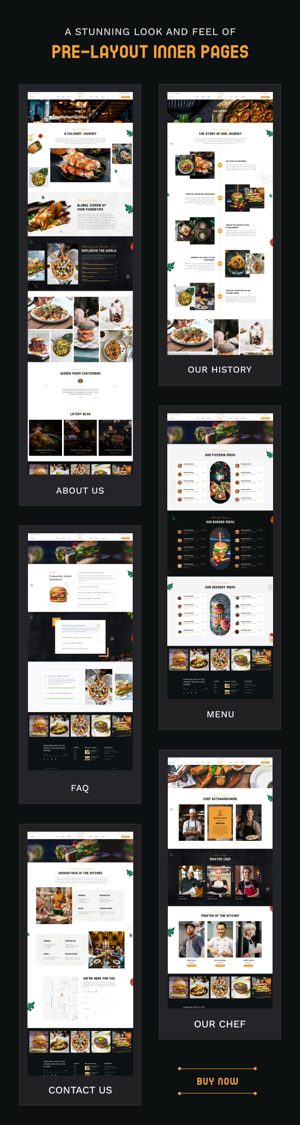 Dishify - Restaurant WordPress Theme - 4