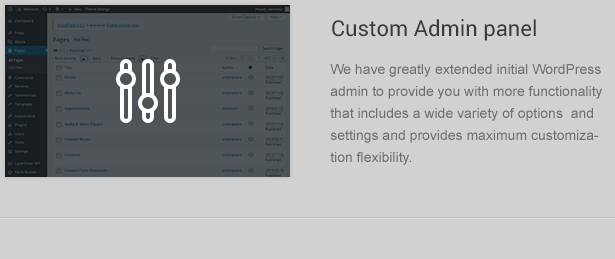 Custom Wordpress Admin