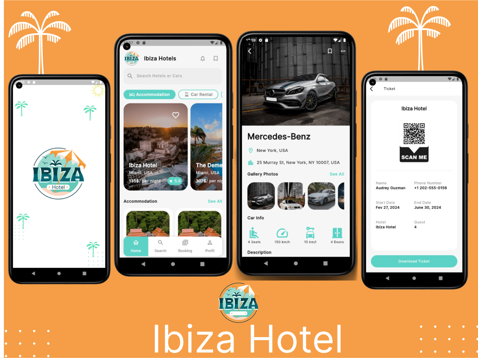 Jejookit - Flutter UI kit Ibiza Hotel,Booking