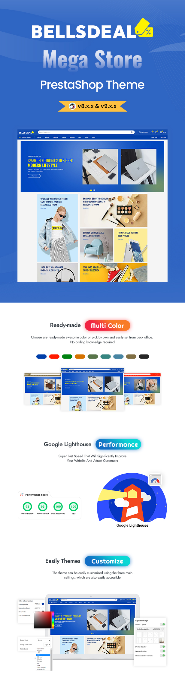 Bellsdeal - Multipurpose Mega Shop Prestashop Theme - 1