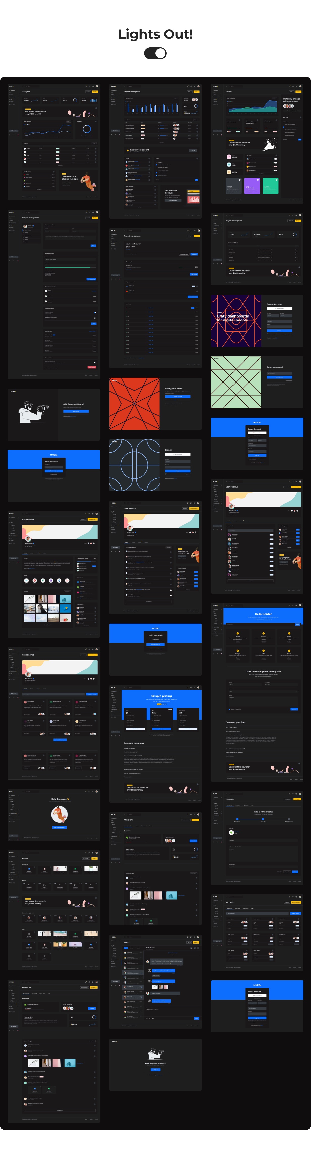 Muze - Bootstrap 5 HTML Admin Dashboard Template - 4