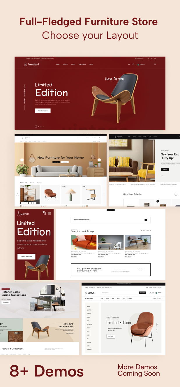 coven furniture store theme