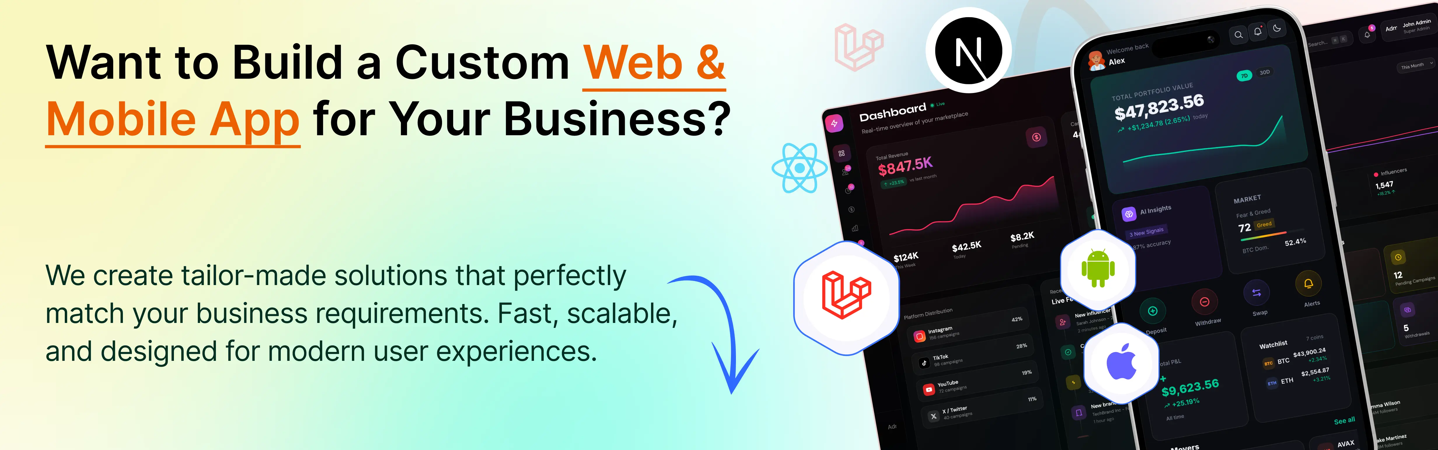 Customization Services Banner