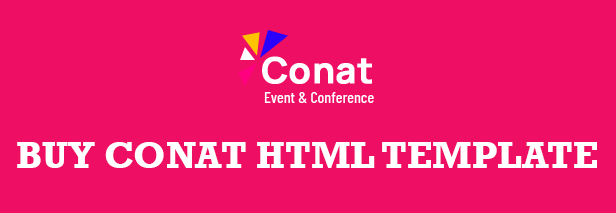 Conat – Event & Conference HTML Template