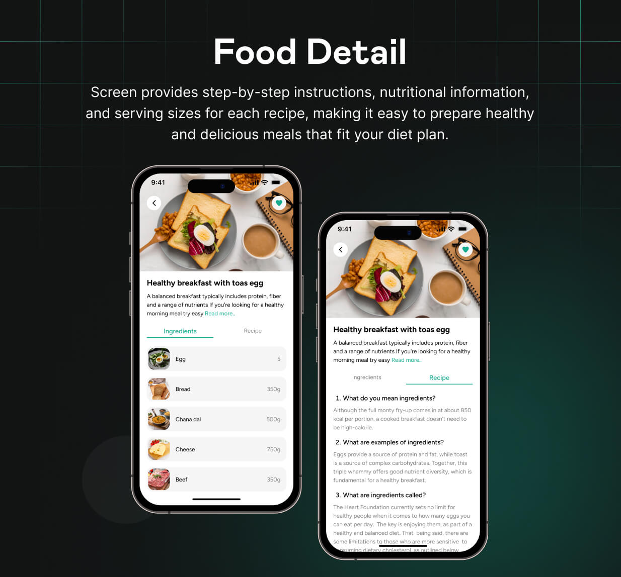 Diet App UI Template | Personalized Diet & Nutrition Management App in Flutter | Dietify App UI - 8