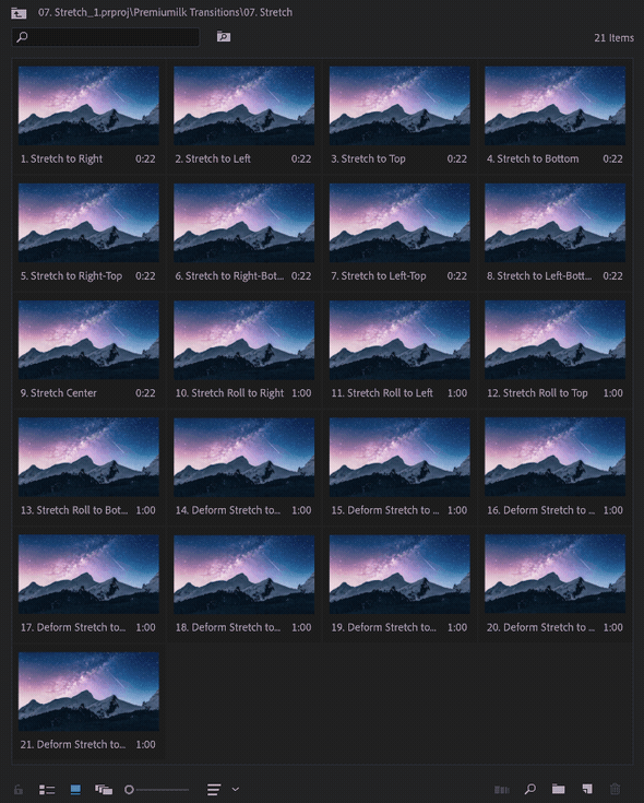 The Most Useful Transitions Pack for Premiere Pro - 20
