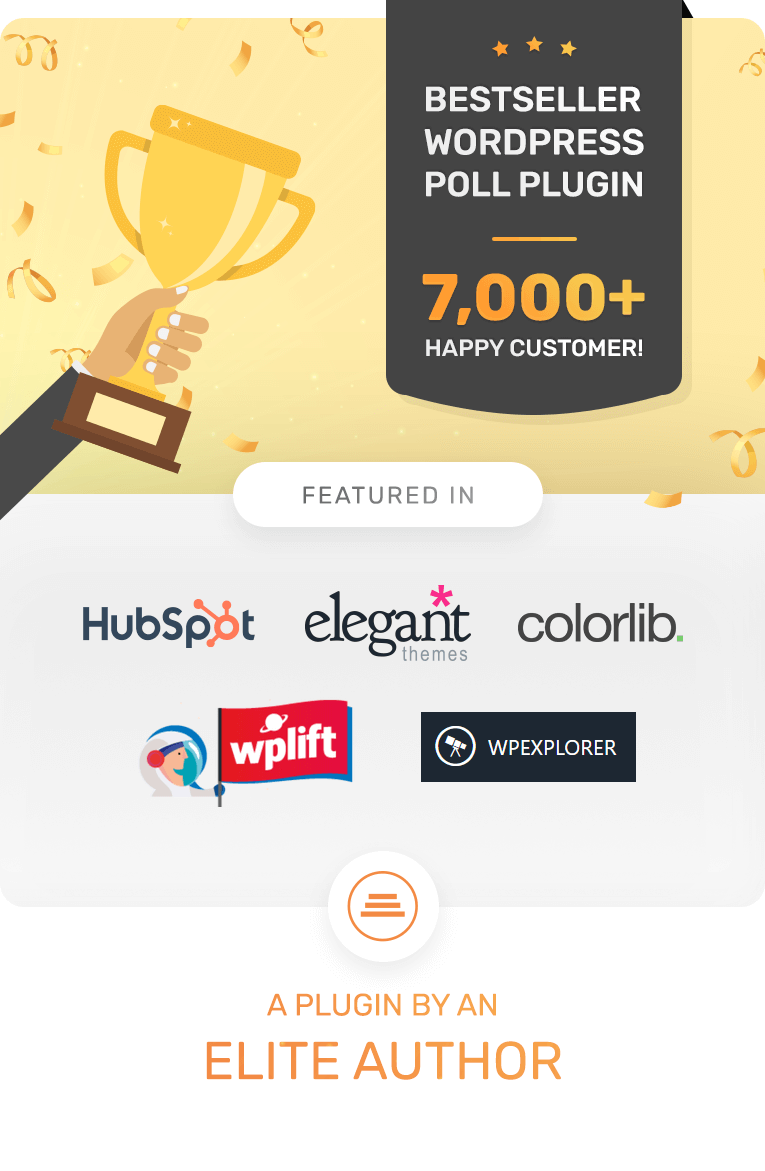 Bestseller WordPress Poll Plugin